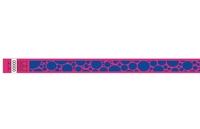 Bracelet d’événement Tyvek pré-imprimé 3/4", Explosion de bulles à vendre en ligne