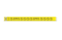 Bracelet d’événement Tyvek pré-imprimé 3/4" Designated Driver (Offert en anglais seulement) à vendre en ligne