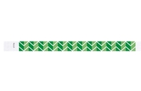 Bracelet d’événement Tyvek pré-imprimé 3/4" ZigZags à vendre en ligne