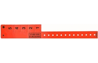 Multitab Vinyl Wristbands with 4 pull-off tabs event bracelet for sale online