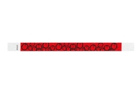 Bracelet d’événement Tyvek pré-imprimé 3/4" Manchots à vendre en ligne