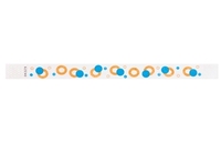 Bracelet d’événement Tyvek pré-imprimé 3/4" Cercles Modernes à vendre en ligne