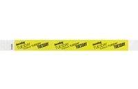 Bracelet d’événement Tyvek pré-imprimé 3/4" Tuesday (Offert en anglais seulement) à vendre en ligne