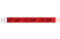 Bracelet d’événement Tyvek pré-imprimé 3/4" Wednesday (Offert en anglais seulement) à vendre en ligne