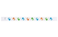 Tyvek pre-printed 3/4", Hands event bracelet for sale online