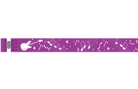 Tyvek pre-printed 1" Rock event bracelet for sale online