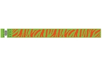 Bracelet d’événement Tyvek pré-imprimé 1" Tigre à vendre en ligne