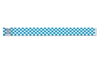 Tyvek pre-printed 1" Checkerboard event bracelet for sale online