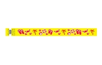 Tyvek pre-printed 1" Beach event bracelet for sale online