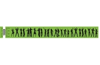 Tyvek pre-printed 1" Dance event bracelet for sale online