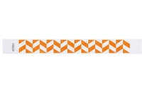 Bracelet d’événement Tyvek pré-imprimé 1" Parallelogram à vendre en ligne