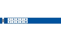 Bracelet d’événement Tyvek 1" Numéros à vendre en ligne