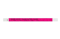 Tyvek pre-printed 3/4" Thursday event bracelet for sale online