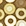 Metallic Gold-P color Plastic metallic holographic 1/2