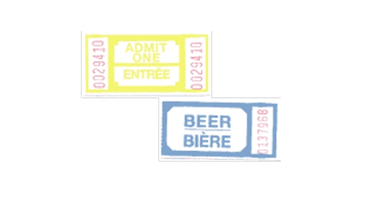 Billets de vestiaire